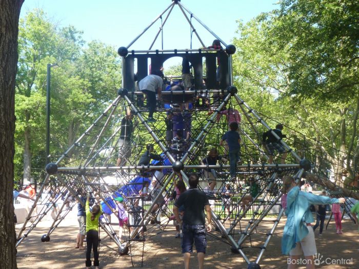 Boston OUtdoors Esplanade Playground